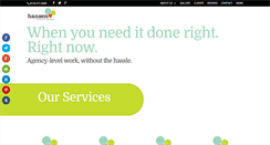 Desktop Screenshot of hansenweb.com